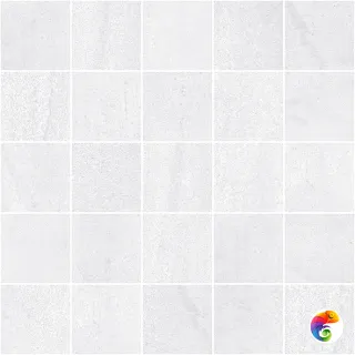 Metallica Декор мозаичный светлый MM34033 25х25