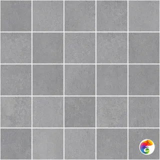 Depo Декор мозаичный серый MM34042 25х25