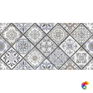 Etnis Плитка настенная мозаика серый 18-00-06-3654 30х60