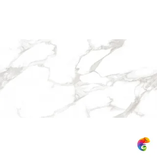 Statuario Perfect Silver Керамогранит белый 60х120 Полированный