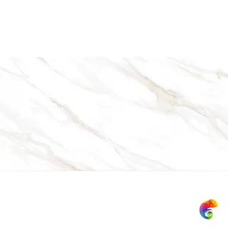 Calacatta Clarity Gold Керамогранит белый 60х120 Матовый