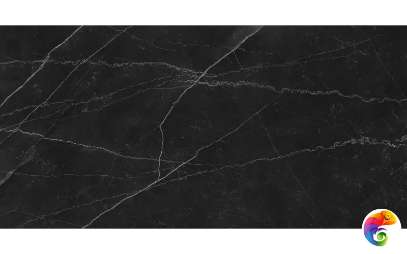 Opera Nero Керамогранит чёрный LP6012G0201R 59,5х119,1 матовый карвинг
