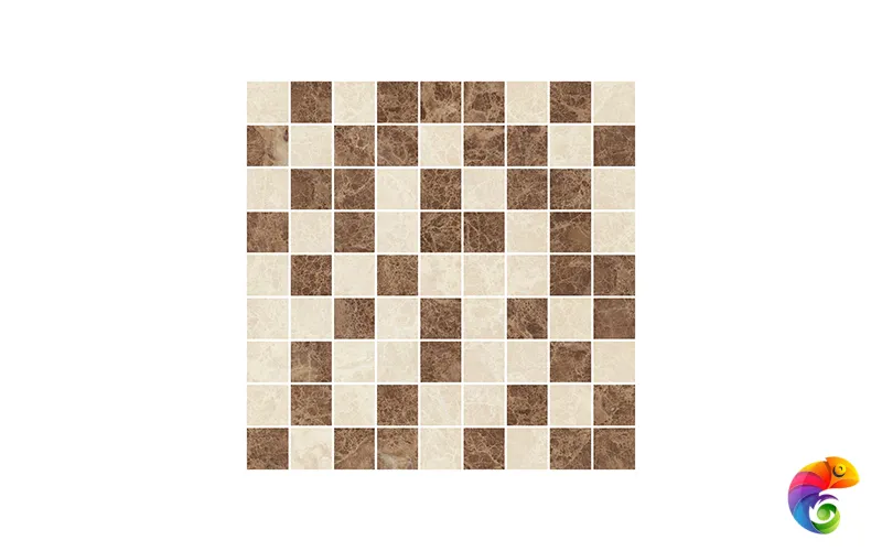 Libra Мозаика коричневый+бежевый 30х30