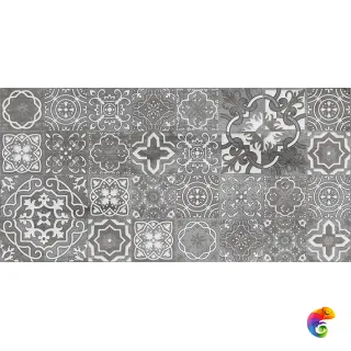 Concrete Vimp Декор тёмно-серый 30х60