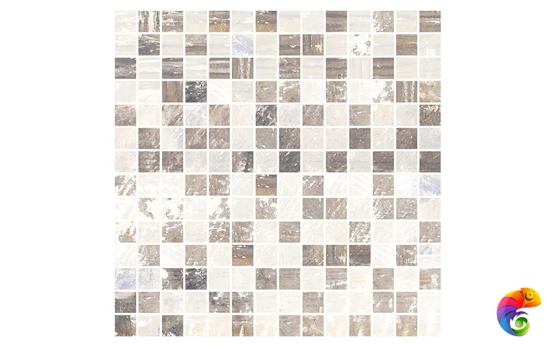 Extra Мозаика коричневый+бежевый 30х30