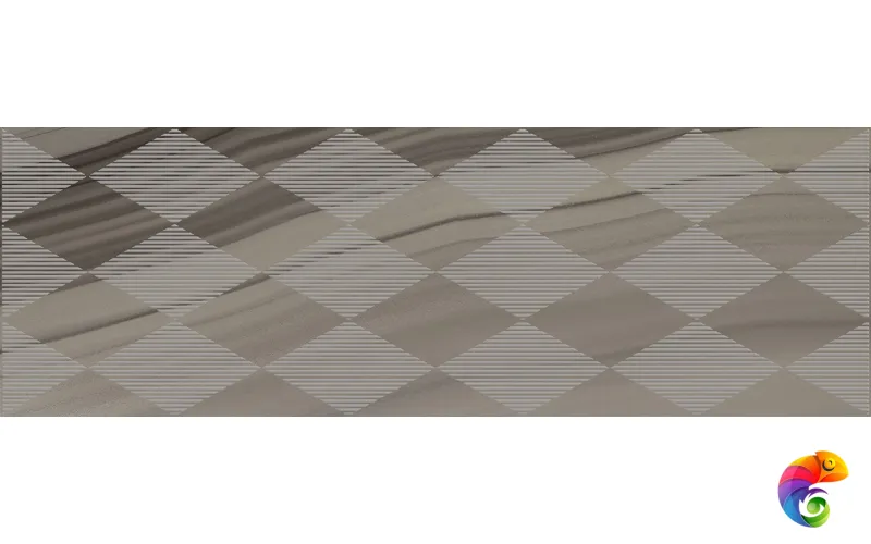 Agat Geo Декор кофейный 20х60