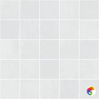 Depo Декор мозаичный белый MM34041 25х25