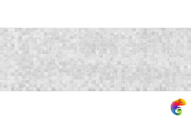 Glossy Плитка настенная мозаика серый 60112 20х60