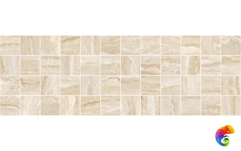 Glossy Декор мозаичный бежевый MM11189 20х60