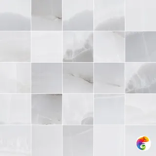 Dreams Декор мозаичный серый MM34107 25х25