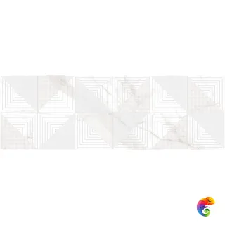 Century Декор белый 25х75