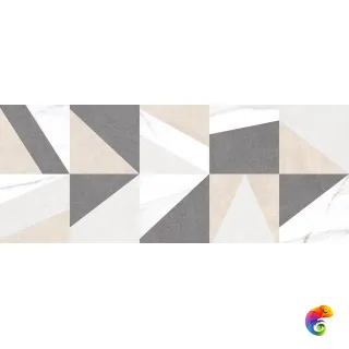 Elegance Плитка настенная белый мозаика 20х50