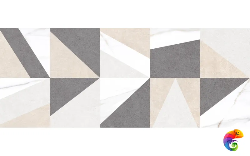 Elegance Плитка настенная белый мозаика 20х50