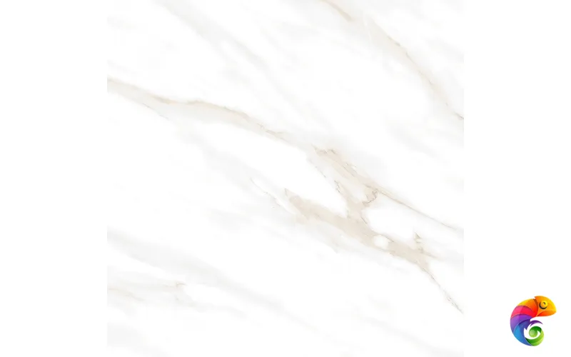 Calacatta Clarity Gold Керамогранит белый 60х60 Полированный