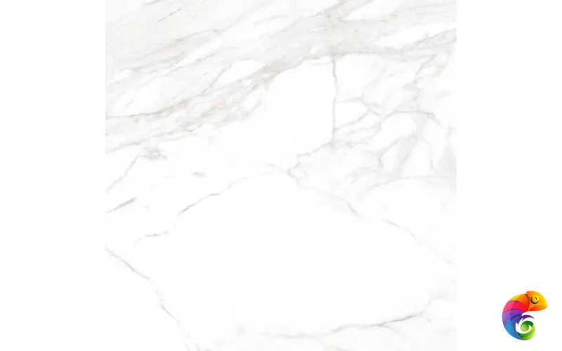 Calacatta Faro Grey Керамогранит белый 80х80 Полированный