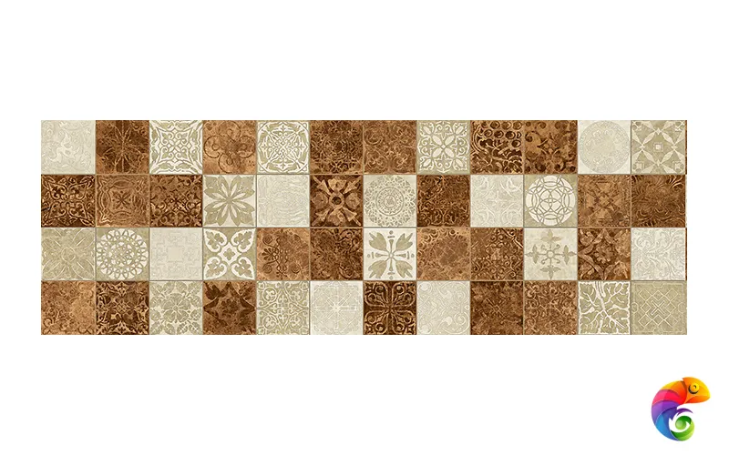 Libra Плитка настенная мозаика оранжевый 17-30-35-486 20х60