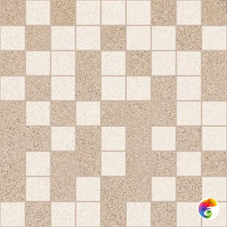Vega Мозаика т.бежевый+бежевый 30х30