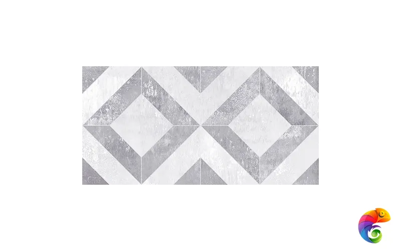 Troffi Плитка настенная серый узор 08-01-06-1339 20х40