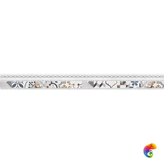 Alabama Бордюр микс серый 6х60