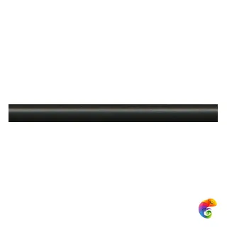 Диагональ Карандаш черный обрезной PFB009R 25x2