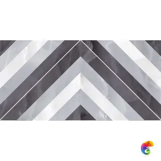 Prime Плитка настенная серый микс 34025 25х50