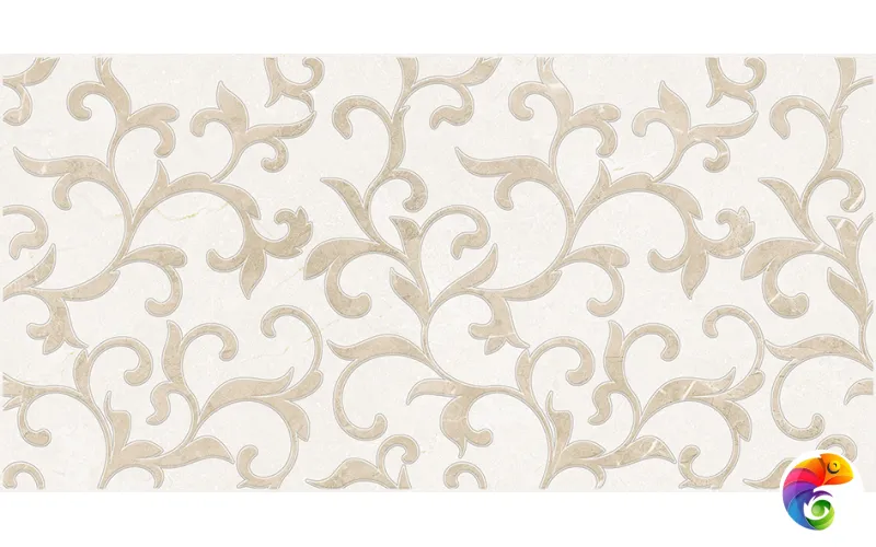 Alvaro Декор бежевый 25х50