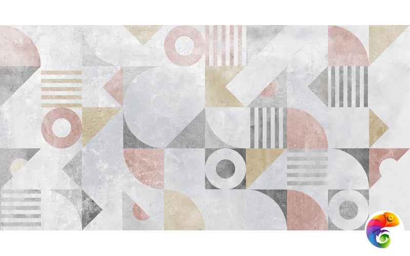 Etnis Плитка настенная узор светло-серый 18-00-06-3645 30х60