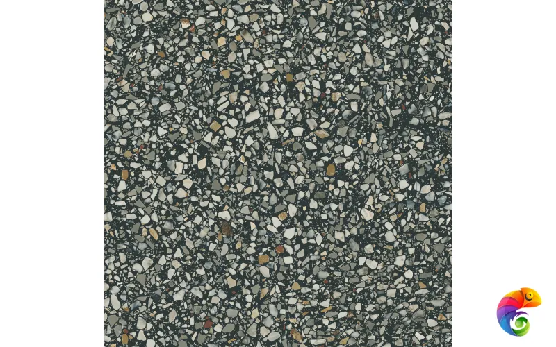 Бричиола Керамогранит чёрный лаппатированный обрезной SG653622R 60x60