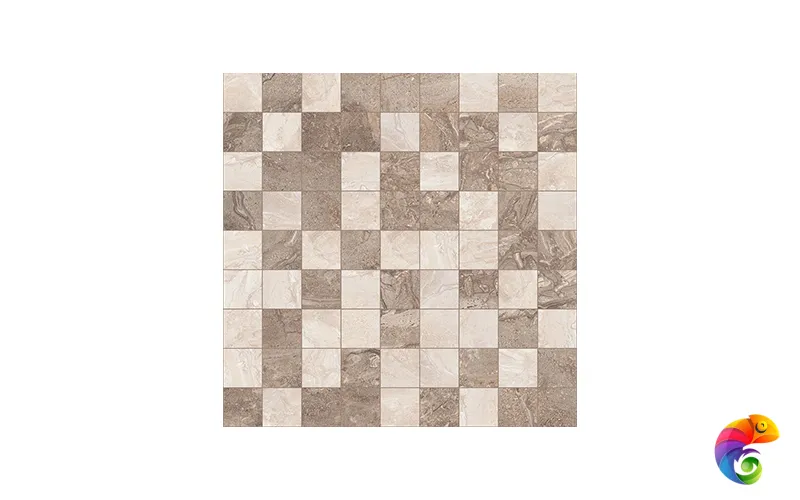 Polaris Мозаика т.серый+серый 30х30