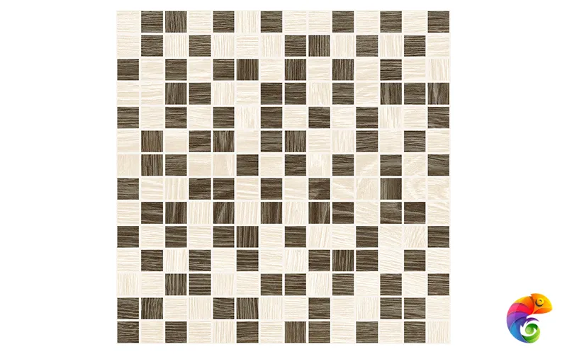Genesis Мозаика коричневый+бежевый 30х30