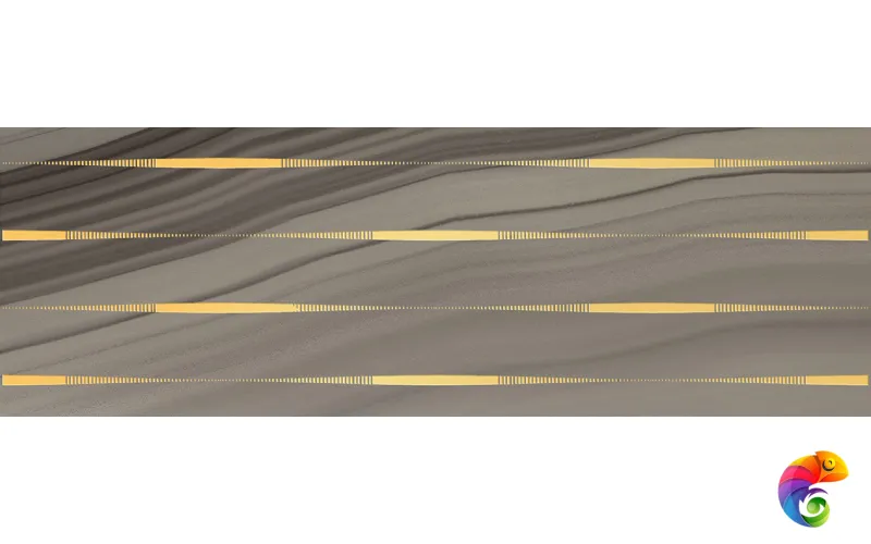 Agat Lines Декор кофейный 20х60