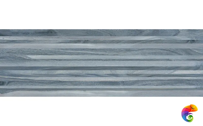 Zen Плитка настенная полоски синий 60032 20х60