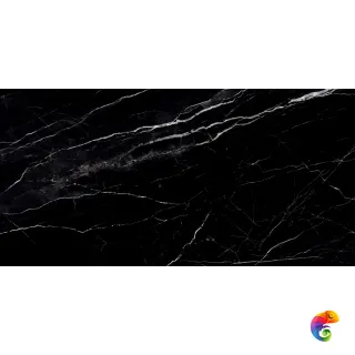 Flash Black Керамогранит черный 60x120 Полированный