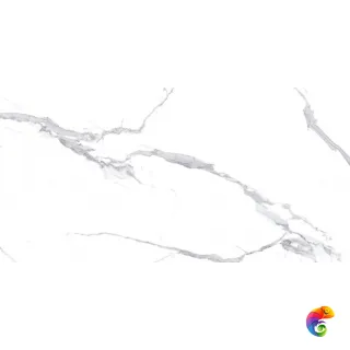 Calacatta Splendid Silver Керамогранит белый 60х120 Полированный