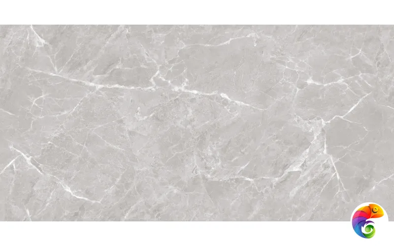 Mramor Chic Silver Керамогранит серый 60х120 Полированный
