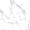 Statuario Perfect Silver Керамогранит белый 80х80 Полированный
