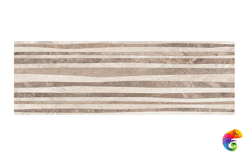 Polaris Плитка настенная серый рельеф 17-10-06-493 20х60