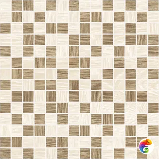 Genesis Мозаика т.бежевый+бежевый 30х30