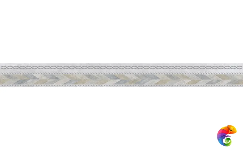 Allure Бордюр серый 6х60