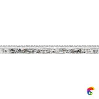 Zen Бордюр белый 6х60