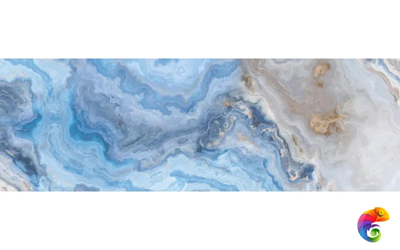 Blues Плитка настенная голубой 25х75