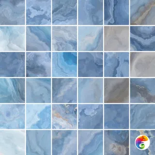 Blues Мозаика голубой 30х30