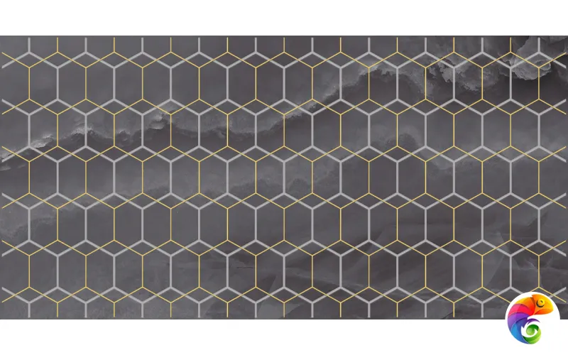 Prime Декор чёрный 25х50