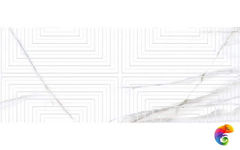 Aria Декор белый 20х50