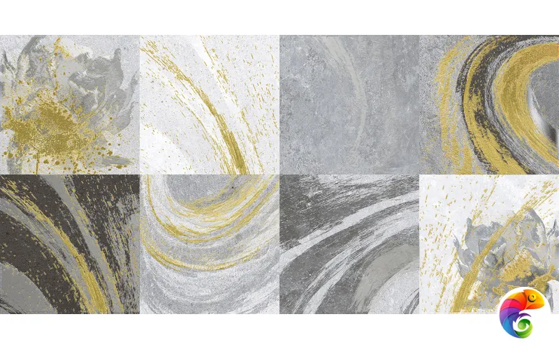 Java Декор-1 серый 18-05-06-3635-1 30х60