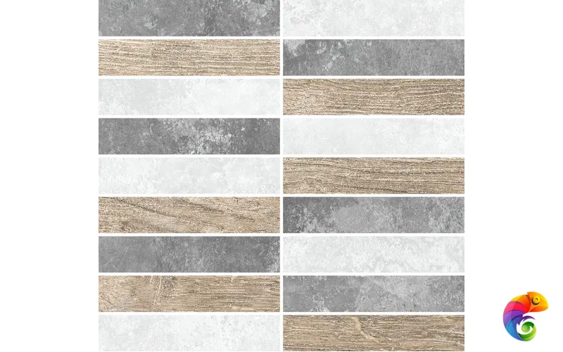 Java Мозаика микс серый 28,6х29,8