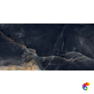 Interstellar Black Керамогранит чёрный 80х160 полированный