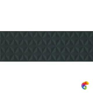 Диагональ черный структура обрезной 12121R 25х75