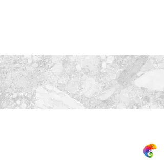 Eco Плитка настенная белый 25х75