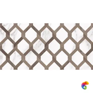 Blanco Плитка настенная белый узор 08-00-01-2677 20х40